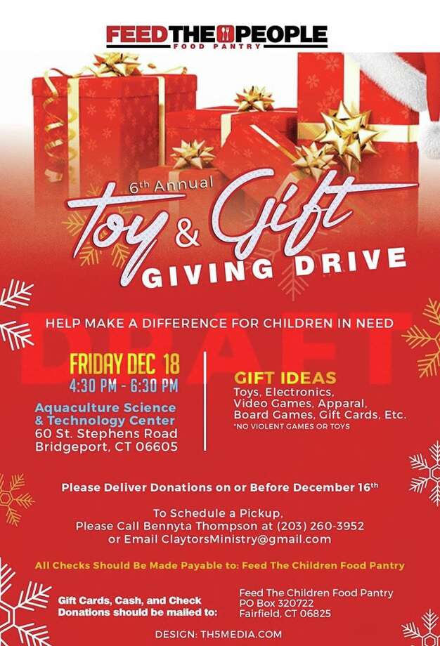 Toy Gift Drive In Bridgeport Stamfordadvocate