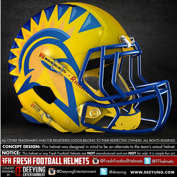 NFL Alternate Helmet DESIGN CONCEPTS by: Dylan Young - ALL 32