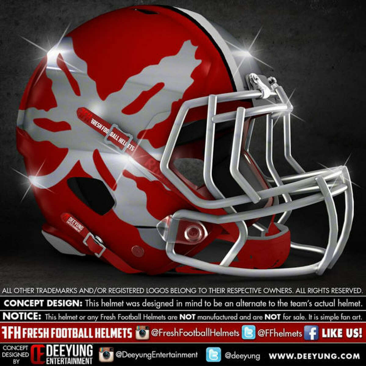 College Football Playoff teams get new concept helmet redesigns