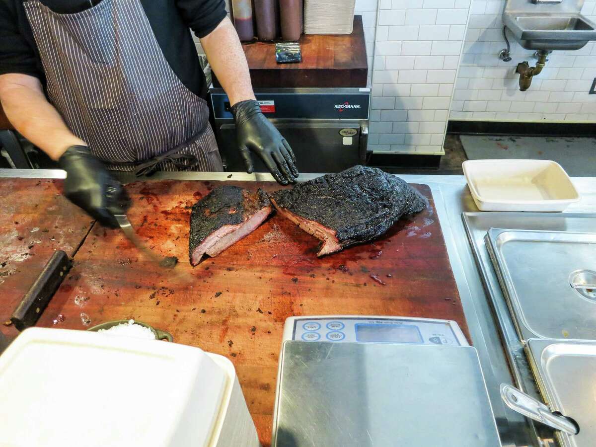 There's a long running debate about how much fat should be trimmed from a brisket.