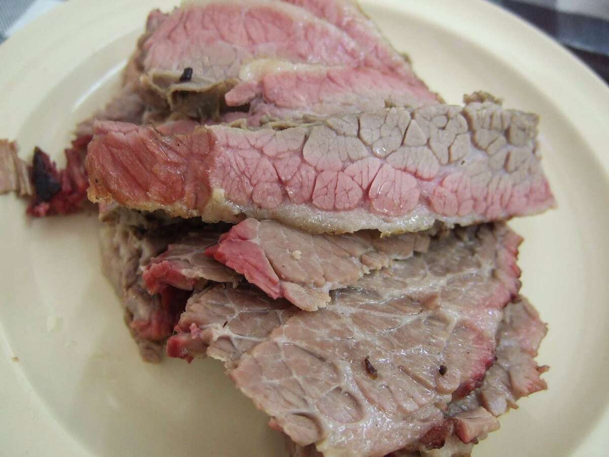 Lean brisket with fat cap removed.