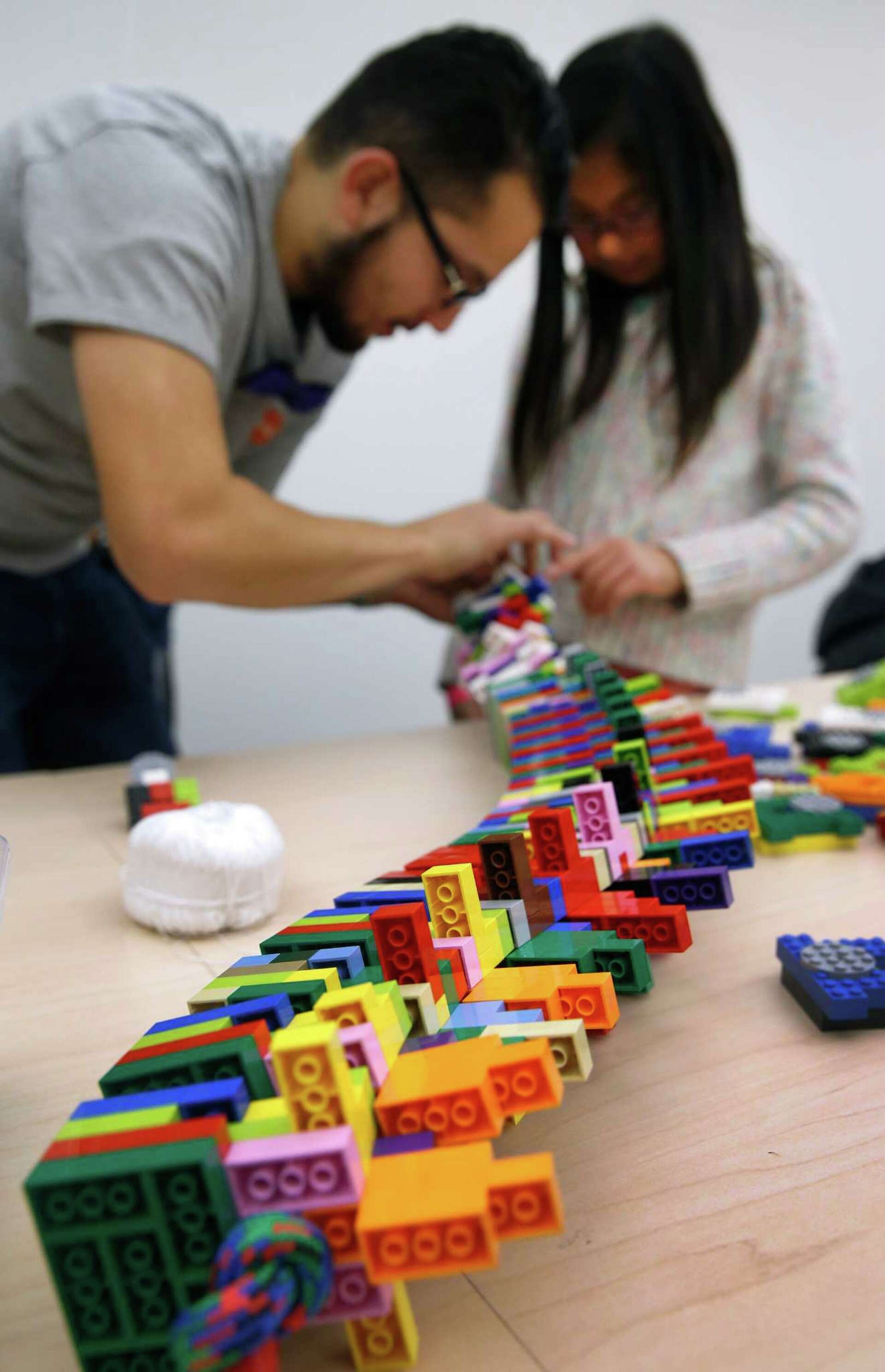 Kids use Legos at Stanford project to learn about tech education