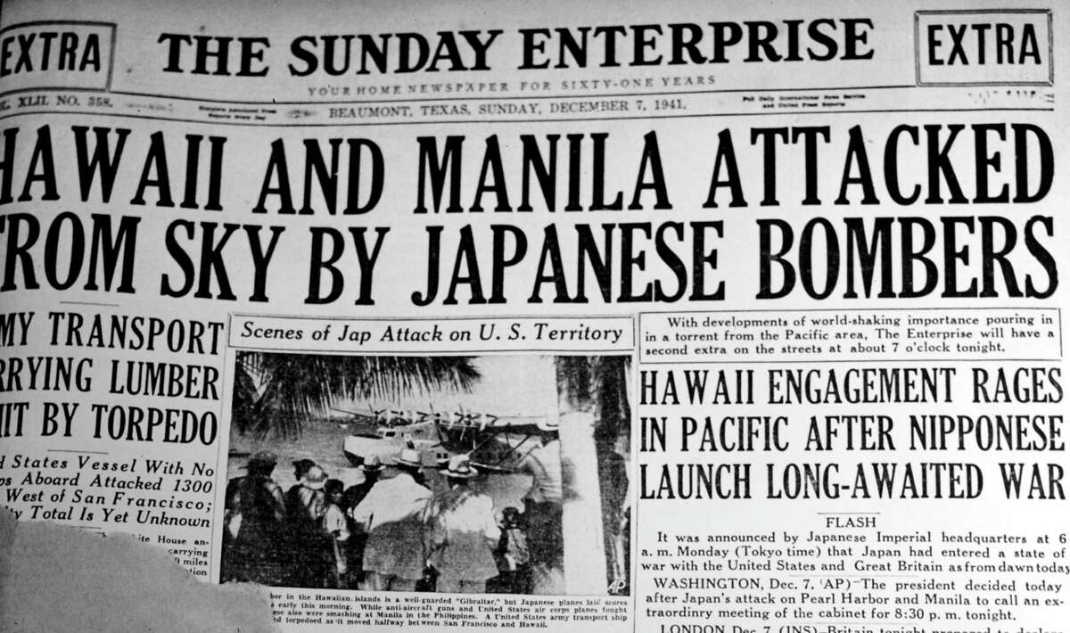 Newspapers React To Pearl Harbor Attack