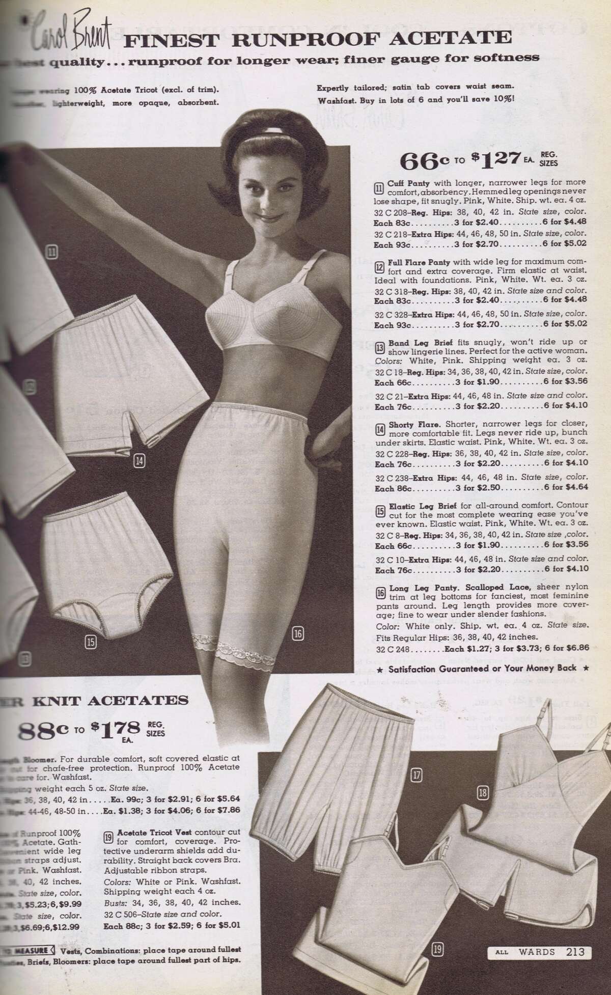 70 Retro Undies - Catalog porn - Underwear ads through the 20th century