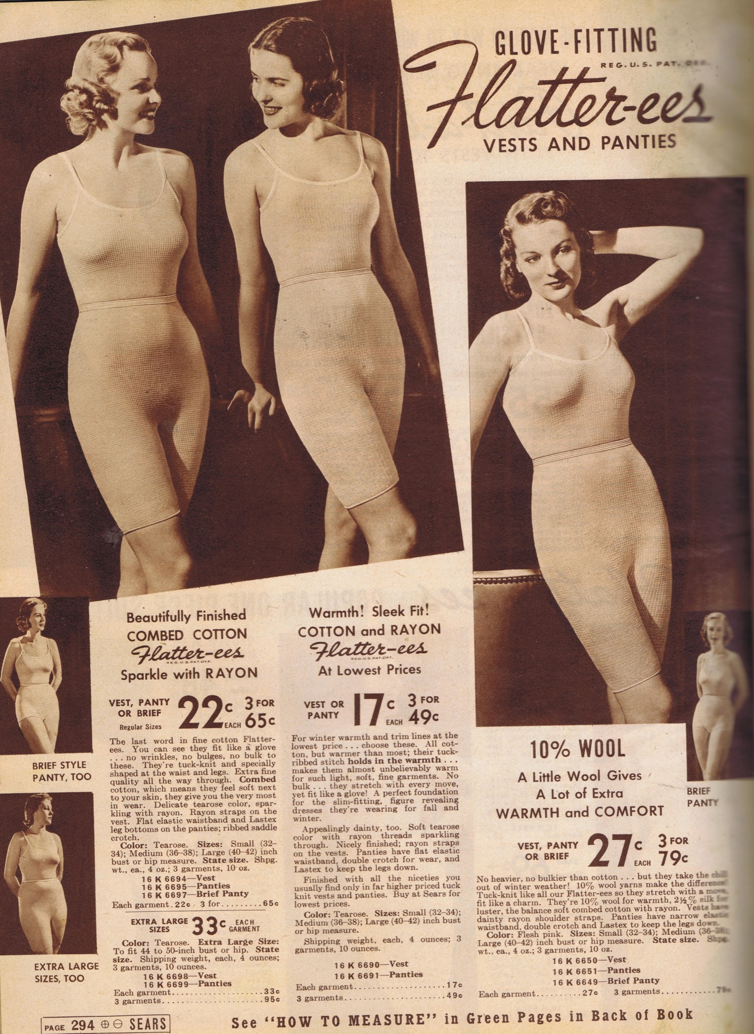 vintage advertisements ads for womens underwear lingerie 1930s