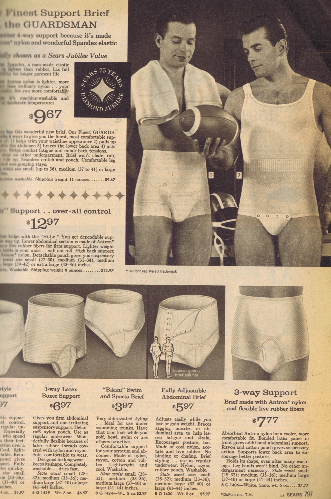 1995 Mens Underwear Briefs Print Ads 10 Pages Catalog Advertisment