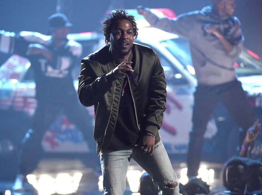Kendrick Lamar performed an inspired show to an excited crowd at SPAC Saturday June 9, 2018. Chris Pizzello/Invision Photo: Chris Pizzello / Invision