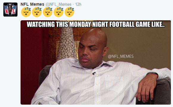 NFL Memes - Tuesday Night Football FTW!