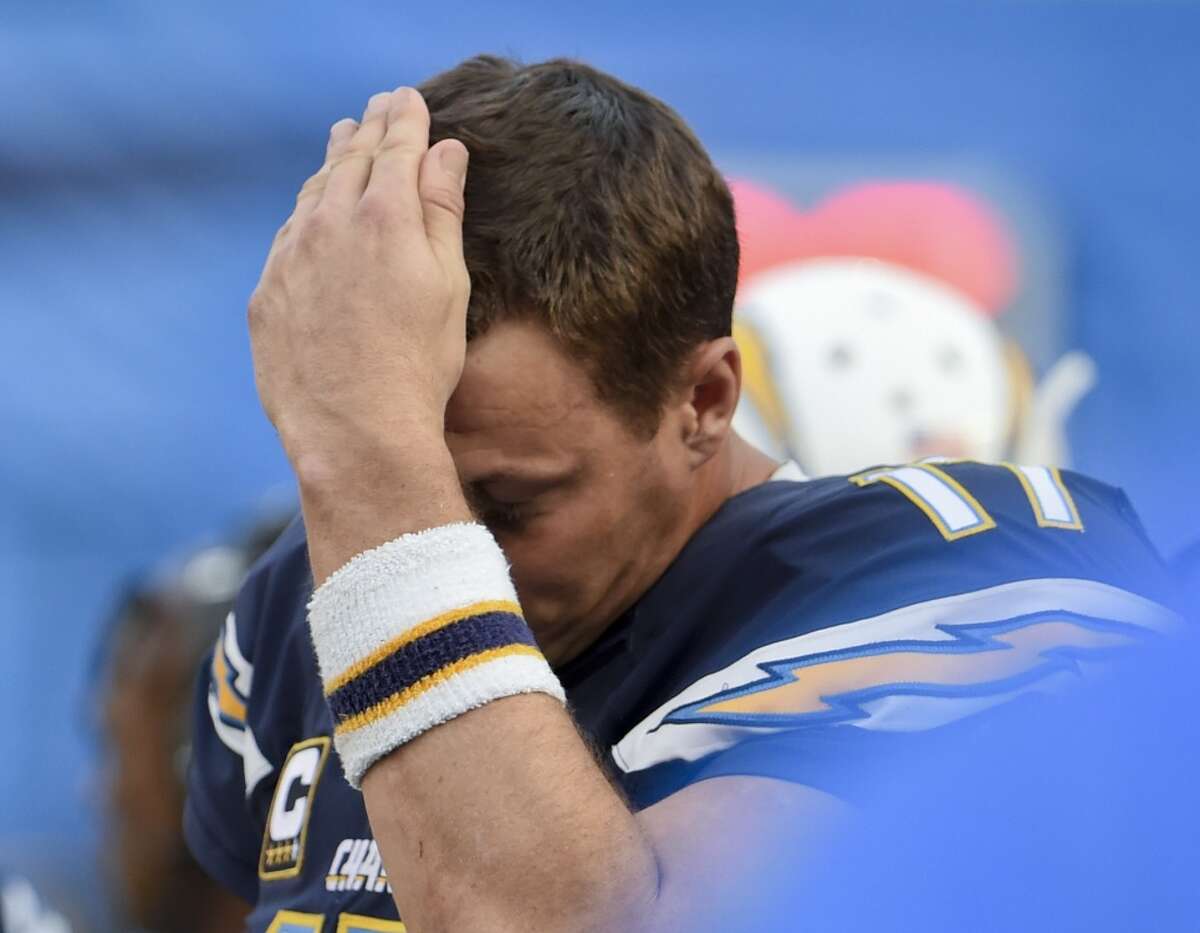 30. San Diego (3-9) | Last week: 26 The Chargers have lost seven of eight games. The distraction of the possible move to Los Angeles can’t be helping them.