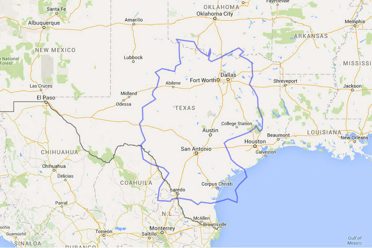 Maps show how big Texas is compared to other places - HoustonChronicle.com
