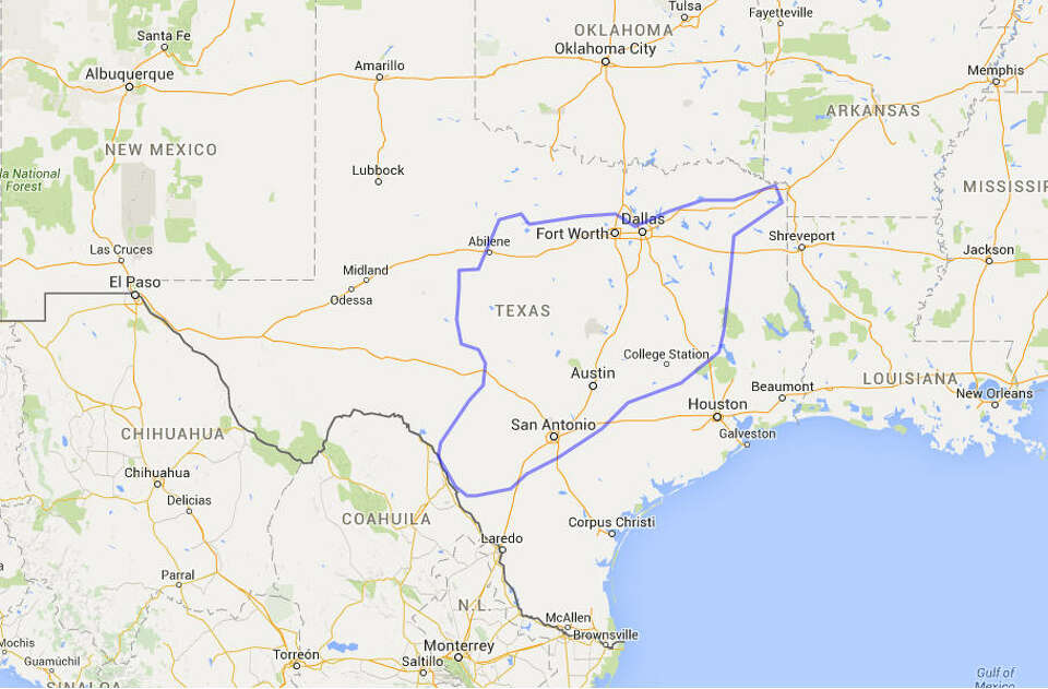 The state is big, y'all. These countries can fit inside Texas