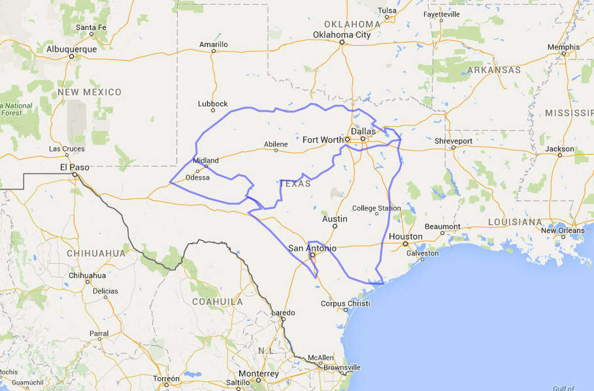 Click to see some of the countries that can fit inside Texas. El Salvador, Honduras and Nicaragua