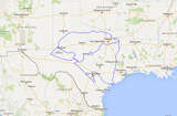 Maps show how big Texas is compared to other places