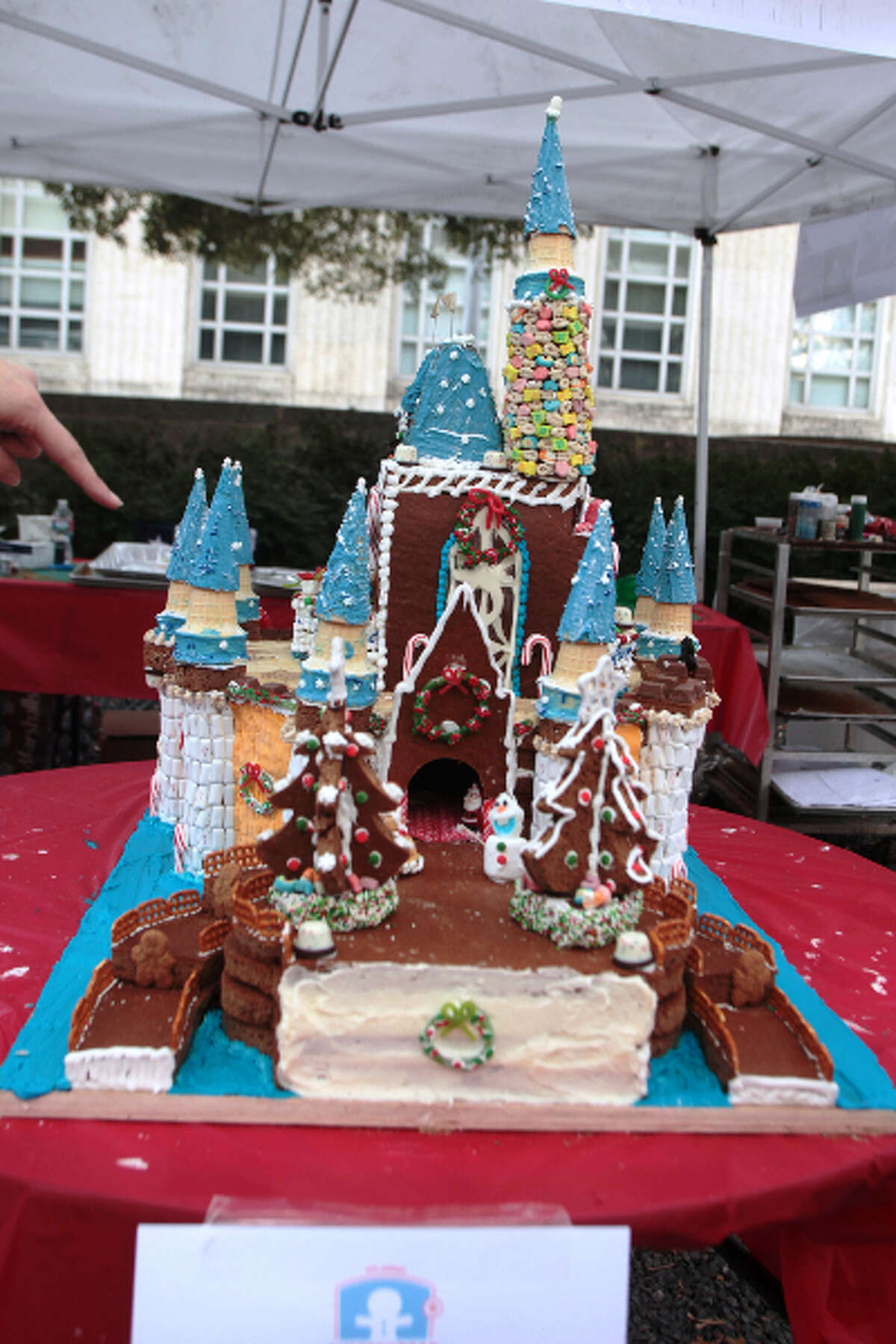 A Cinderella's Castlewas an entry in a past Gingerbread Build-Off.