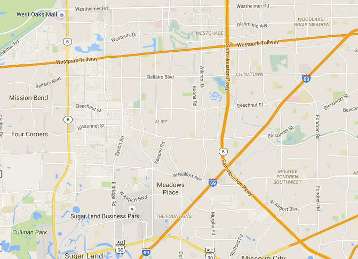 Map shows where shootings took place in Houston