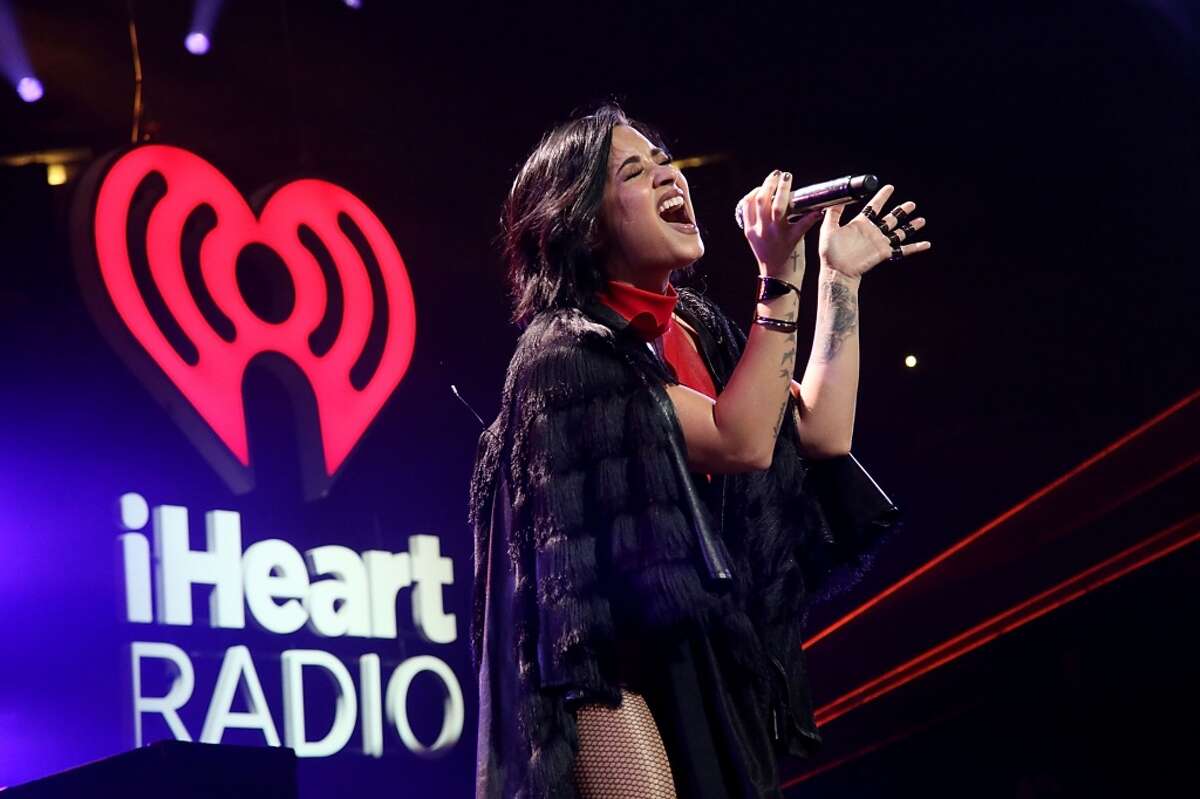 DALLAS, TX - DECEMBER 01: Demi Lovato performs in concert during the iHeart Radio 106.1 KISS FM Jingle Ball at the American Airlines Center on December 1, 2015 in Dallas, Texas. (Photo by Gary Miller/Getty Images)