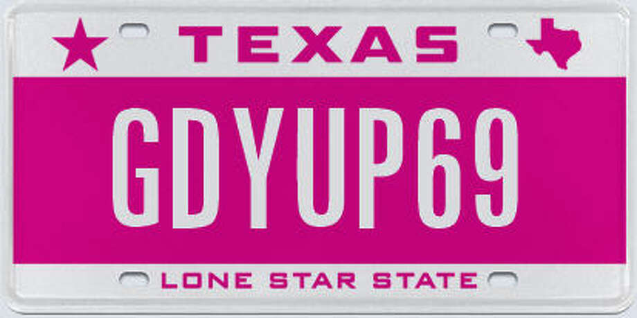 These are the rejected license plates from November 2015 - Houston