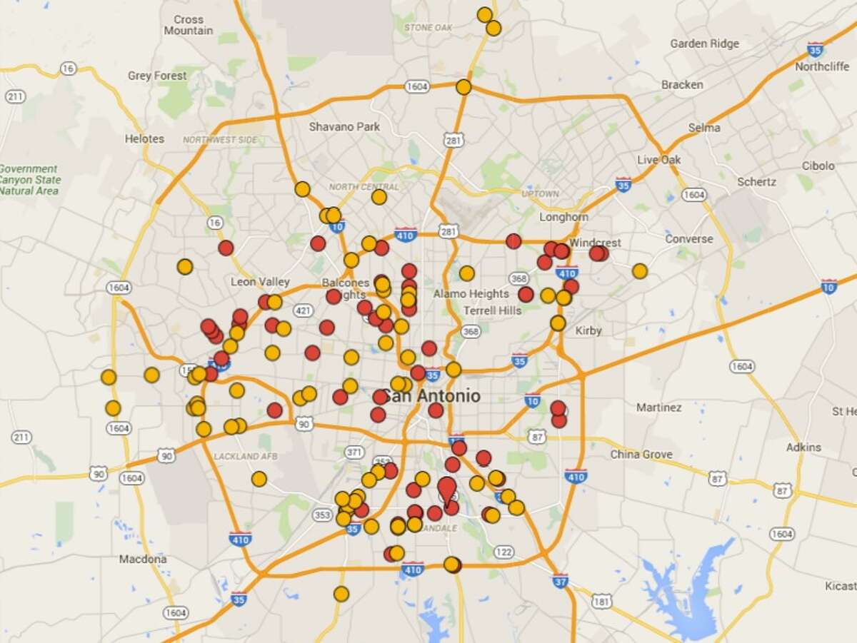 These are the San Antonio restaurants cited with 14 or more demerits in October, November and December of this year.Click ahead to see the spots cited with the highest number of violations over the past week.