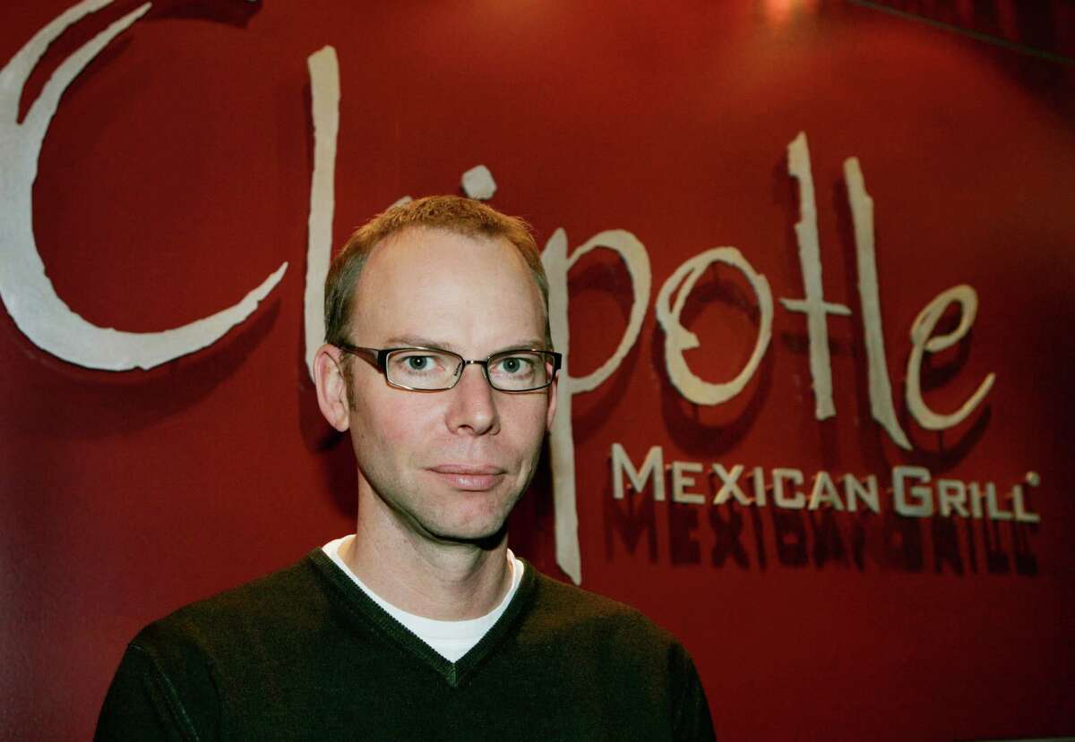 FILE - In this Oct. 1, 2006 file photo, Steve Ells, the founder and CEO of Chipotle Mexican Grill, poses for a photograph at the company's headquarters in Denver. Ells says he is Â?“deeply sorryÂ?” about the customers who were sickened after eating at the chain in recent weeks. Â?“IÂ?’m sorry for the people who got sick. TheyÂ?’re having a tough time and I feel terrible about that,Â?” Ells said in an interview on NBCÂ?’s Today show, Thursday, Dec. 10, 2015. (AP Photo/Ed Andrieski, file)
