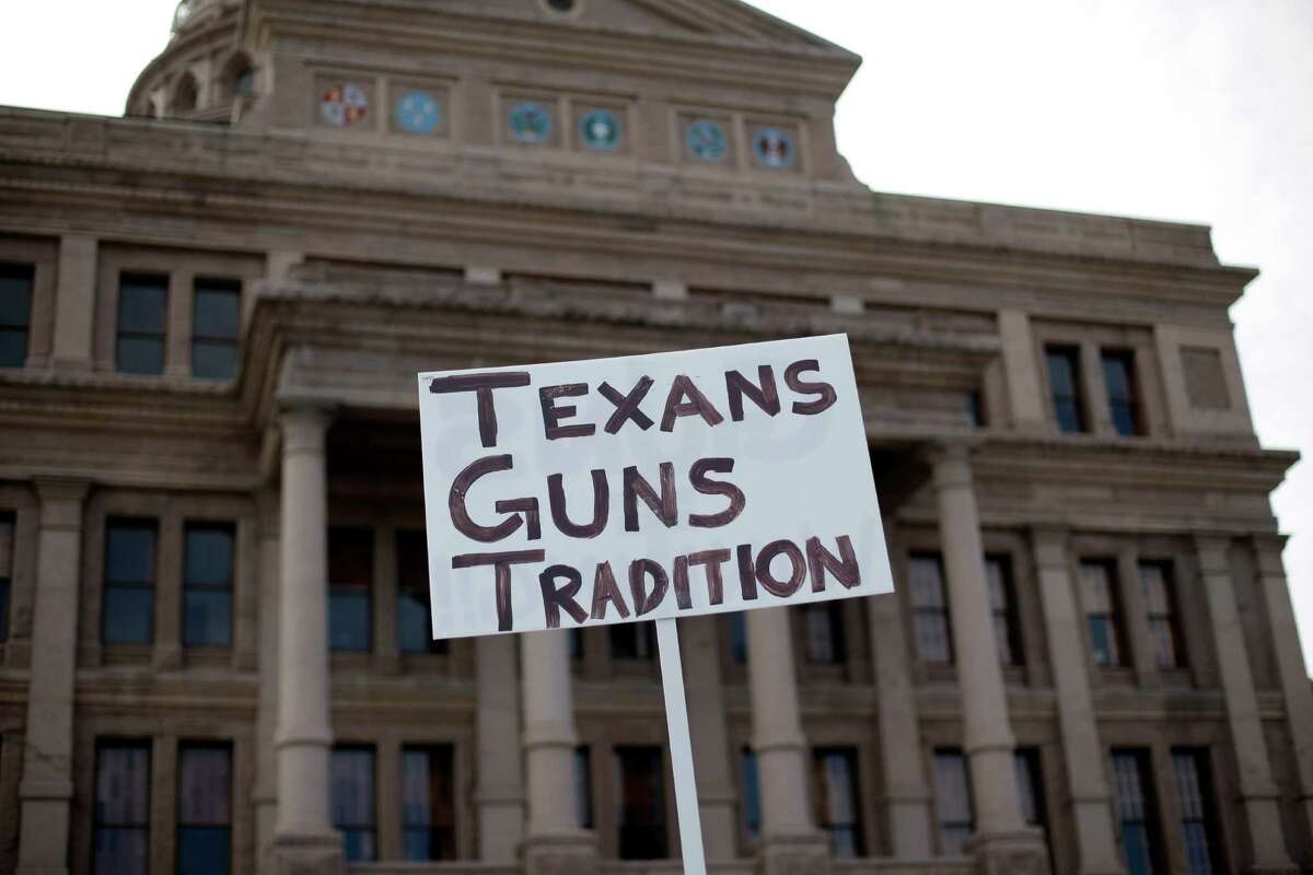 The Texas state capitol in Austin has been the scene of many gun rallies, including a 2013 Guns Across America gathering.