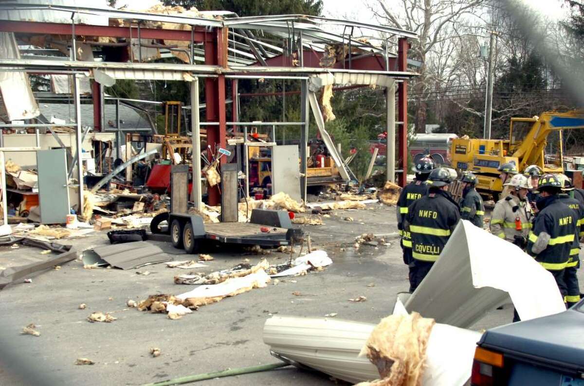 Fire officials say garage door sparked propane explosion in New Milford