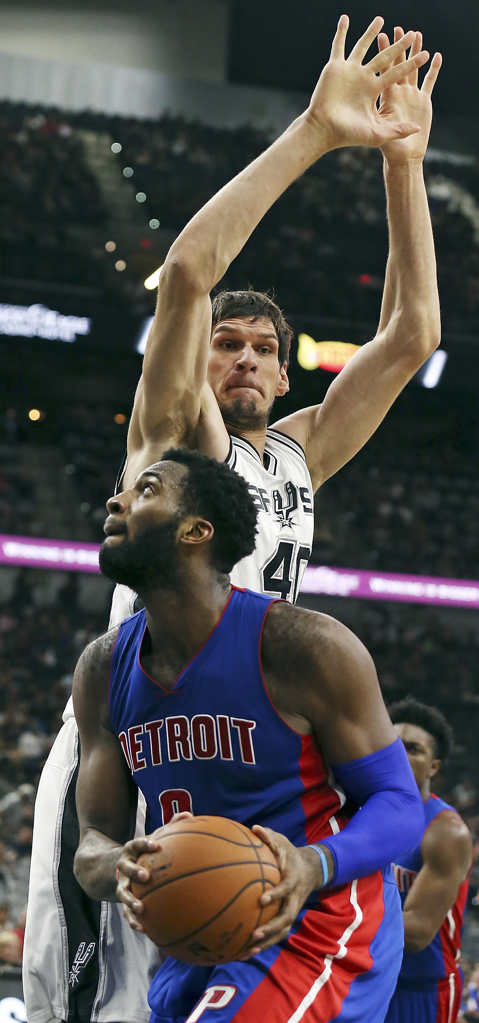Detroit Pistons' Boban Marjanovic upbeat — despite constant rough play