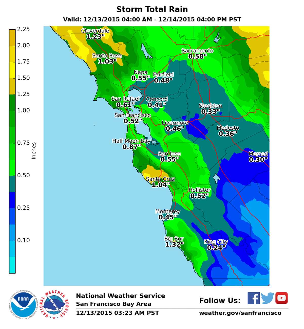 Wind Advisory Issued For Bay Area 71D