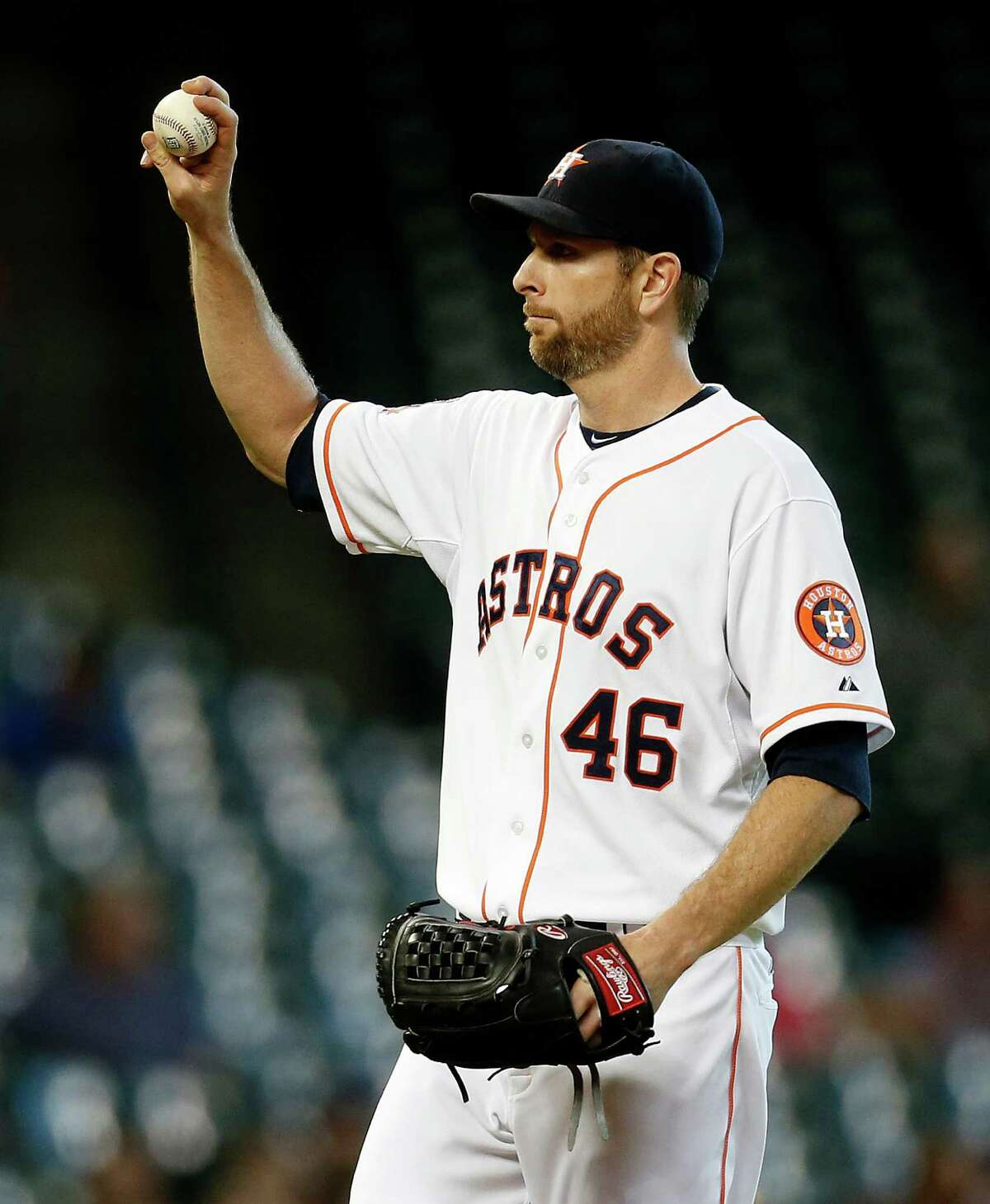 The uncertainty of Scott Feldman's ability to return from a shoulder ailment puts the Astros in the market for a starting pitcher.