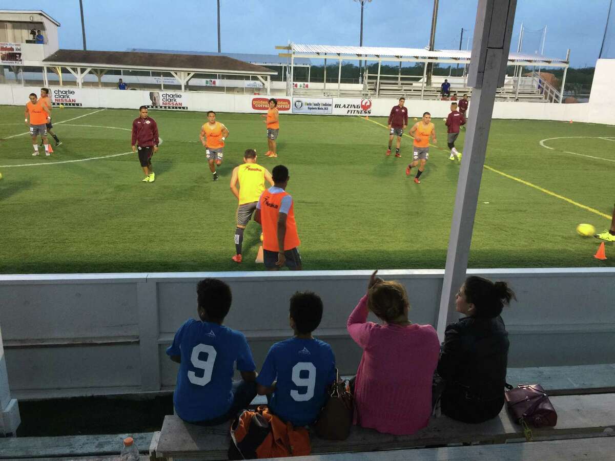 Outdoor ‘indoor’ soccer team plays fastpaced game