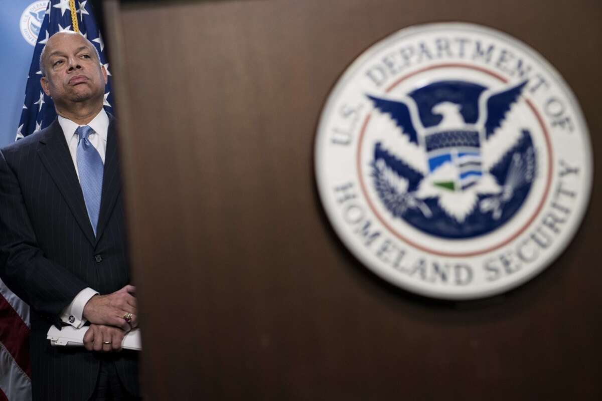 "I know there are many who loudly condemn our enforcement efforts as far too harsh, while there will be others who say these actions don't go far enough," Secretary of Homeland Security Jeh Johnson said. 