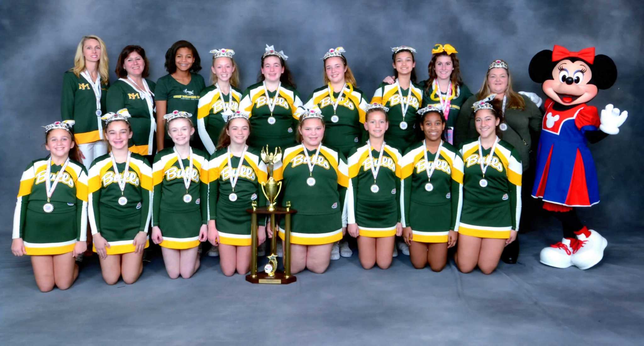 New Milford youth cheerleaders win national title