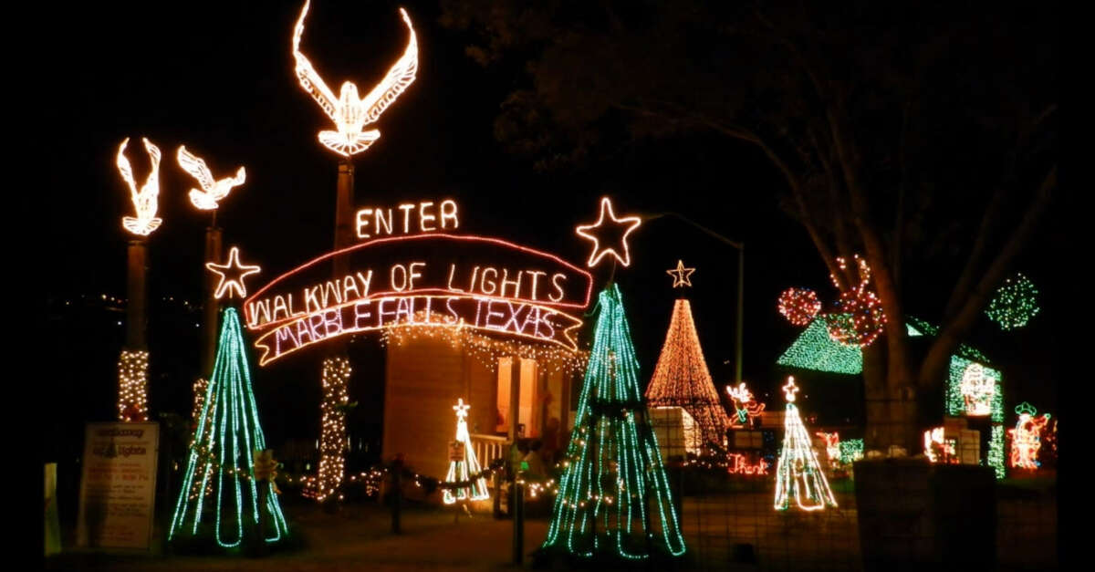 Best Christmas light displays across Texas