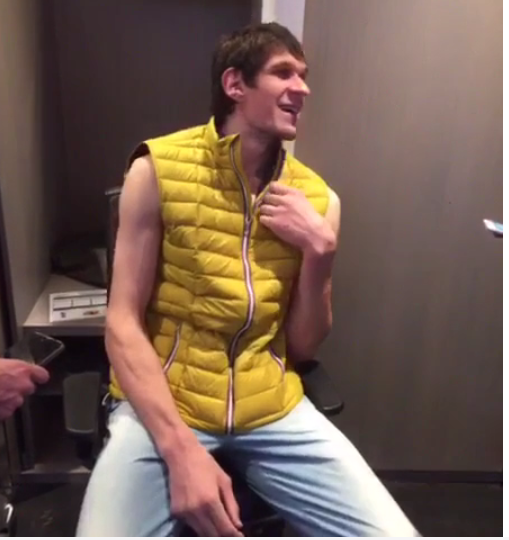 Boban Marjanovic's Giant Paws Will Make Your Hands Look Like a