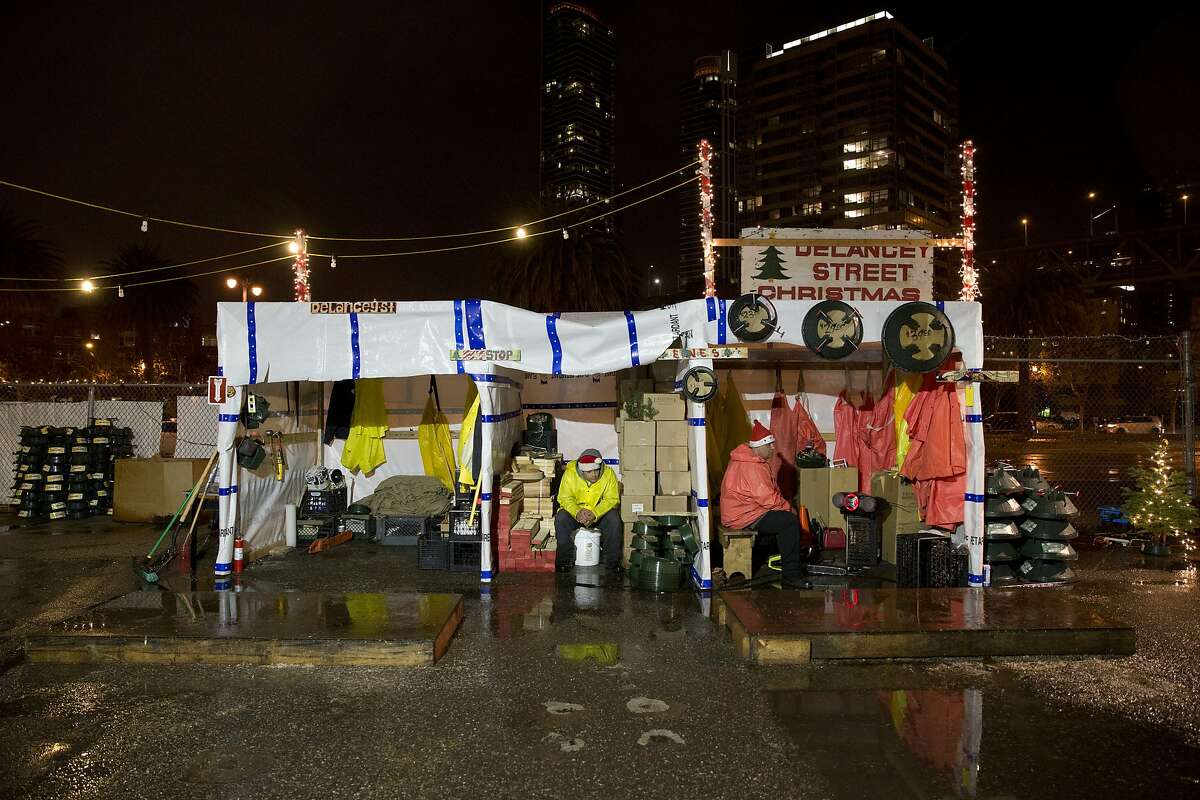 Season of second chances Delancey Street Christmas tree lot