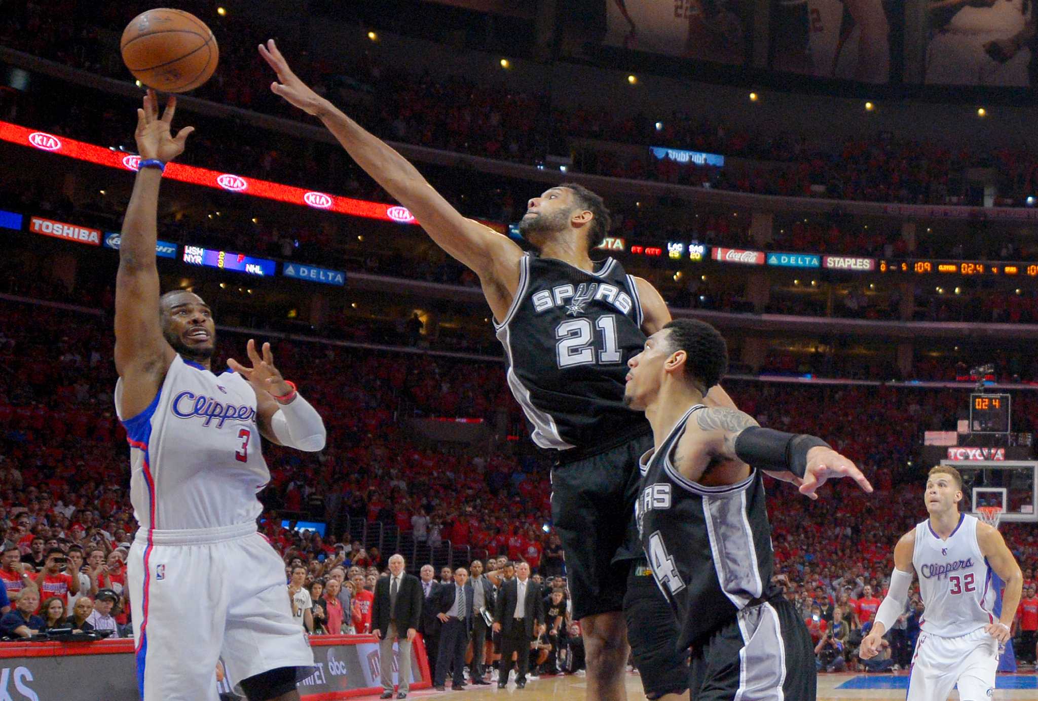 Revitalized Spurs poised for rematch with Clippers