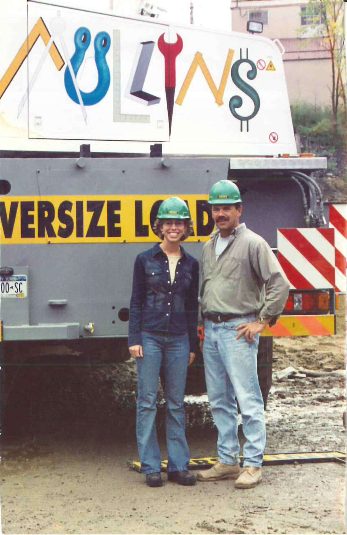 Stefanie Wiley with her father, the former owner of the business. (Courtesy Stefanie Wiley)
