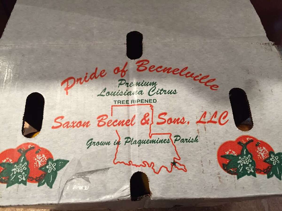 Texas Agriculture Commissioner Sid Miller gave boxes of Louisiana-grown oranges as a Christmas gift.