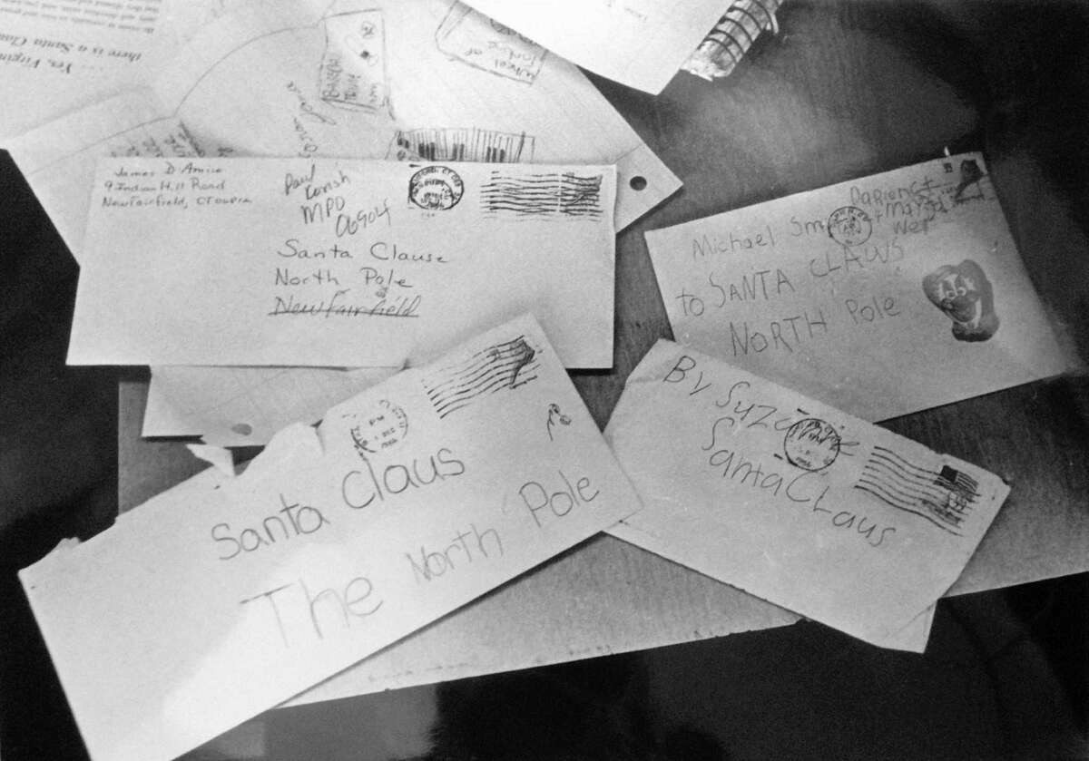 A group of 20 gifted students at Dolan Middle School acted as Santa’s helpers and wrote answers to letters Stamford-area children wrote to Santa. The students screened the letters for children possibly in need of aid - specifically clothing and food - whose wish lists were then given to the Post Office or Salvation Army to be granted.