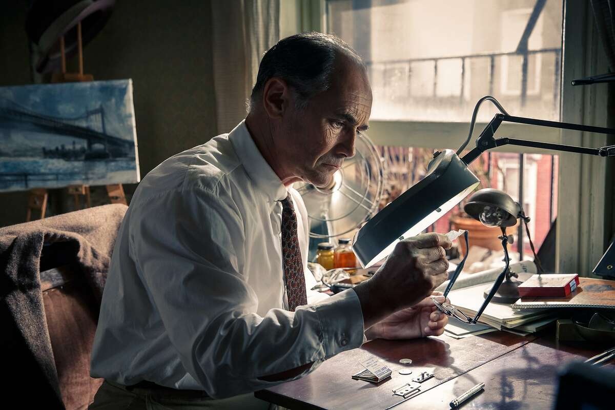In this image released by Disney, Mark Rylance appears in a scene from "Bridge of Spies."