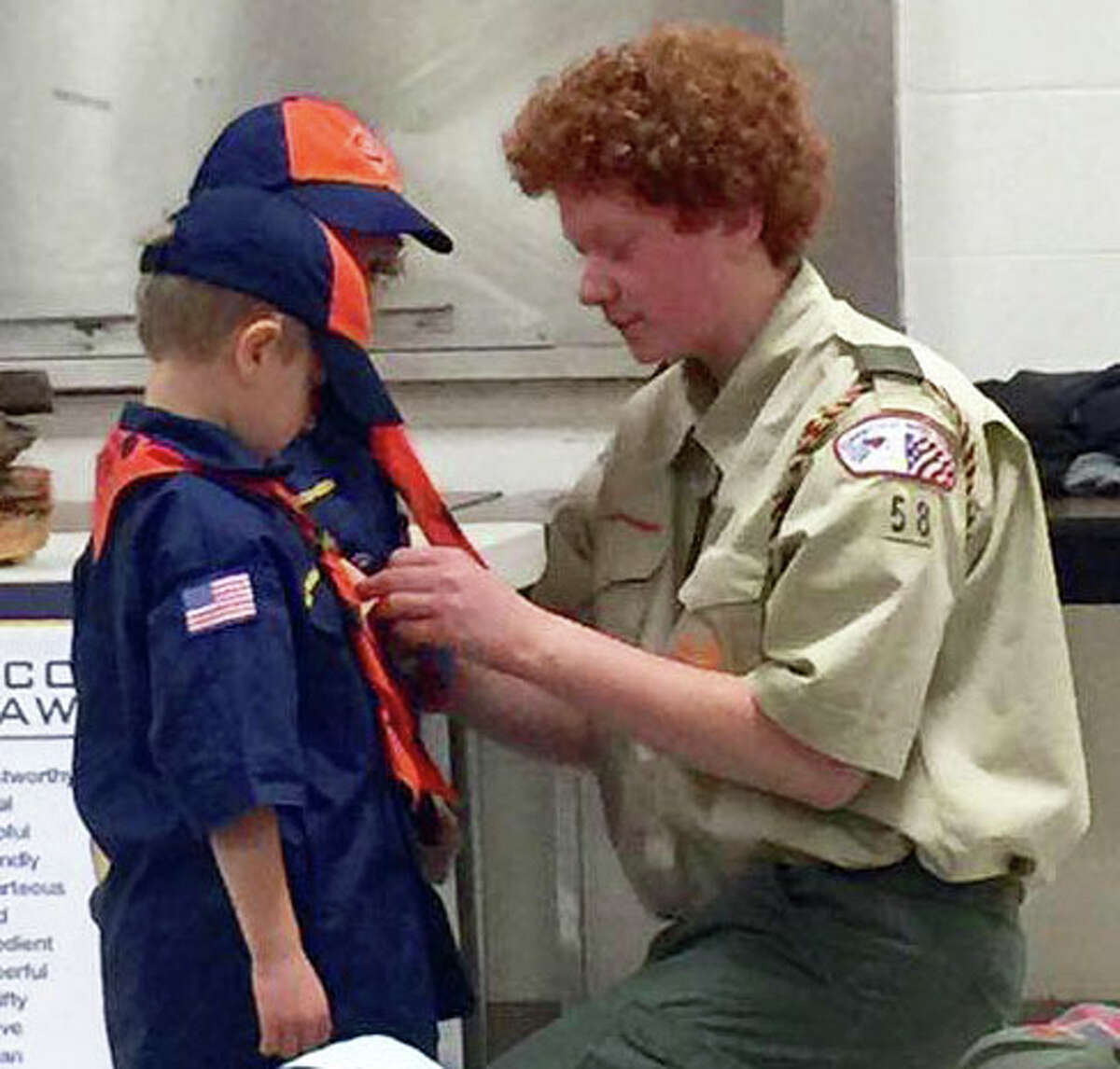 Boy Scout Lewis honored for service