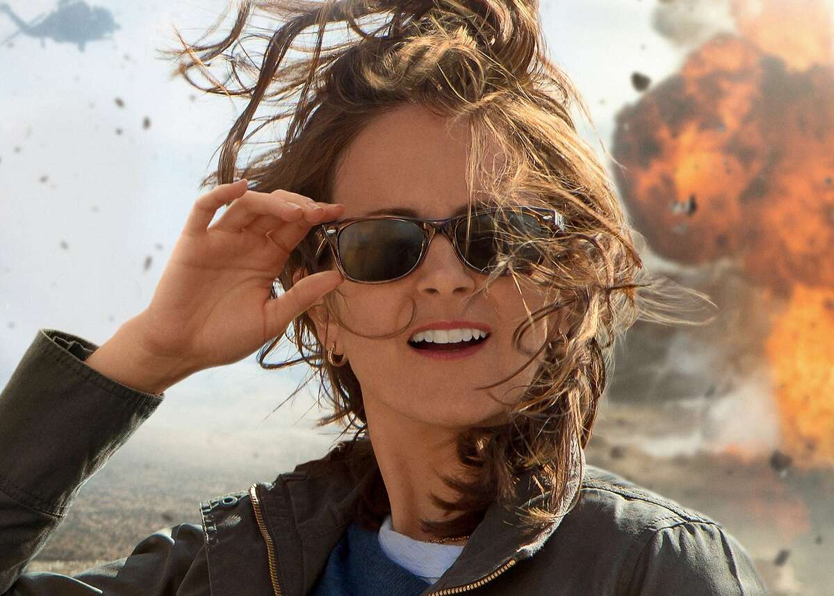 WHAT MIGHT THAT STAND FOR? Tina Fey as a rookie war correspondent in over her head in "Whiskey Tango Foxtrot," adapted by longtime Fey cohort Robert Carlock from Kim Barker's memoir. Opens March 4. Photo: Courtesy Paramount Pictures