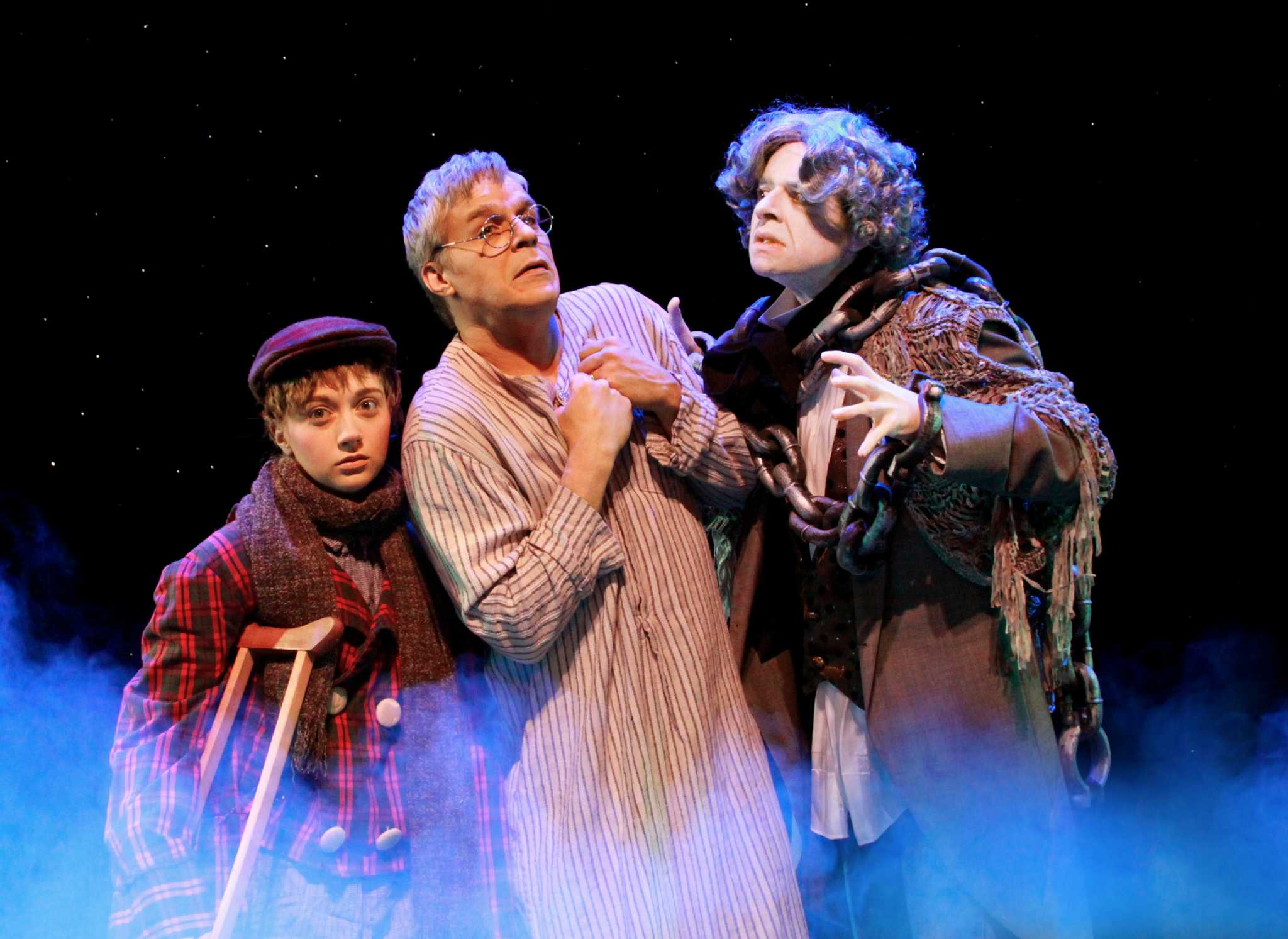 ‘A Christmas Carol’ on stage at Downtown Cabaret Theatre in Bridgeport