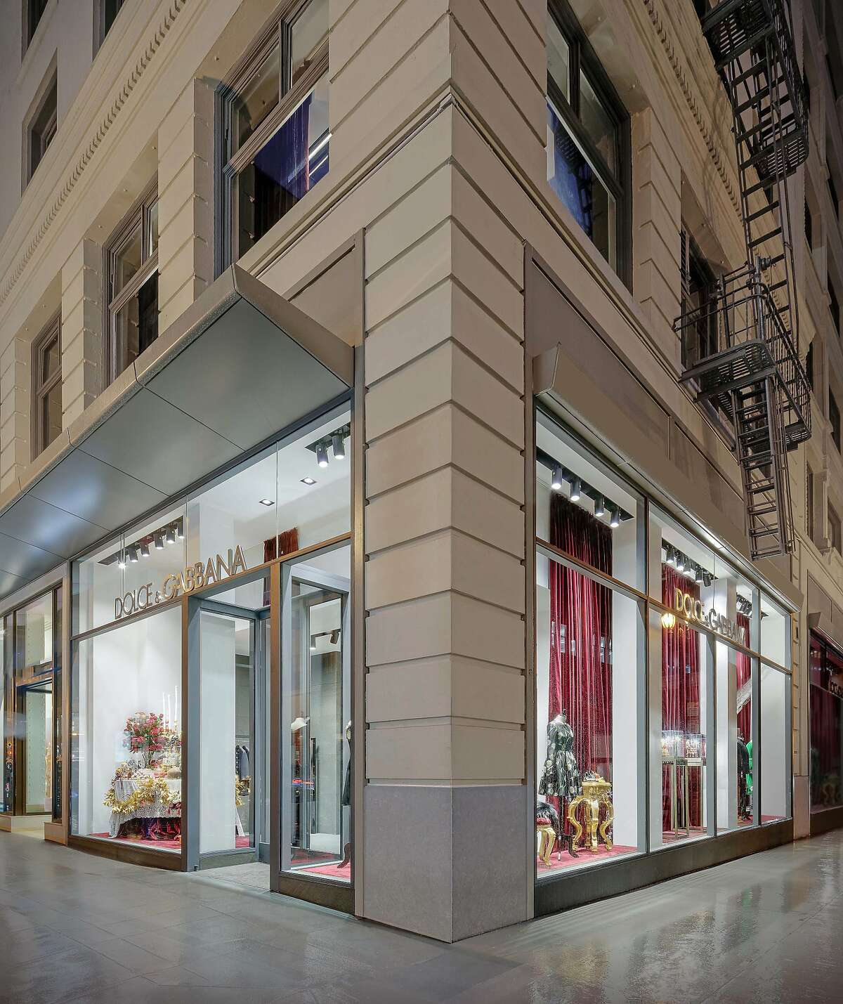 Dolce & Gabbana boutique alights in San Francisco