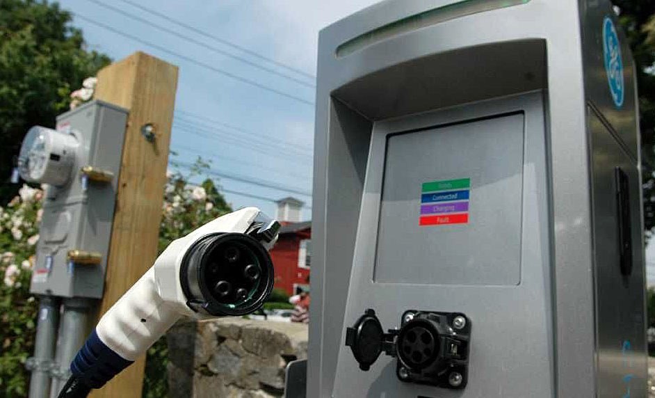 Town hopes grants spark growth in EV charging stations