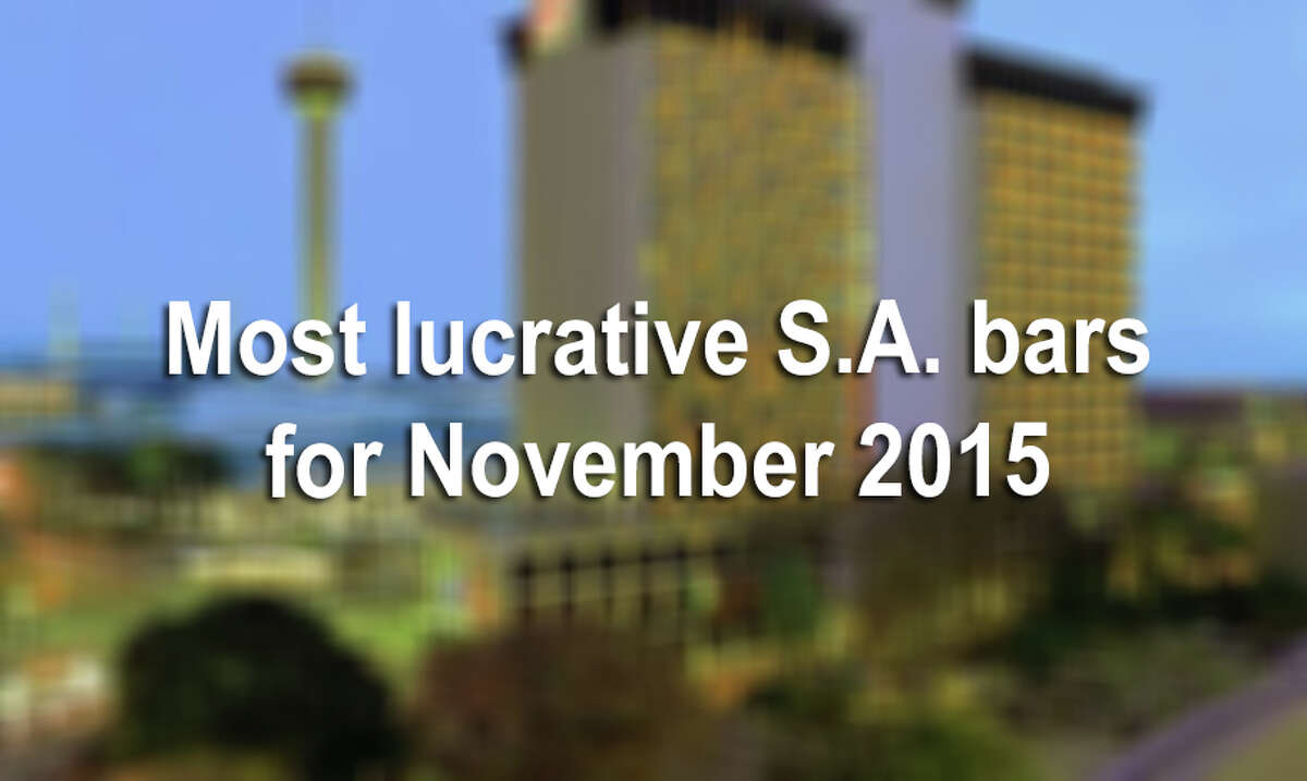 Prominent hotels and event centers were among Texas businesses with the highest total drink sales in November.Click through the slideshow to view the top 20 list for Bexar County.