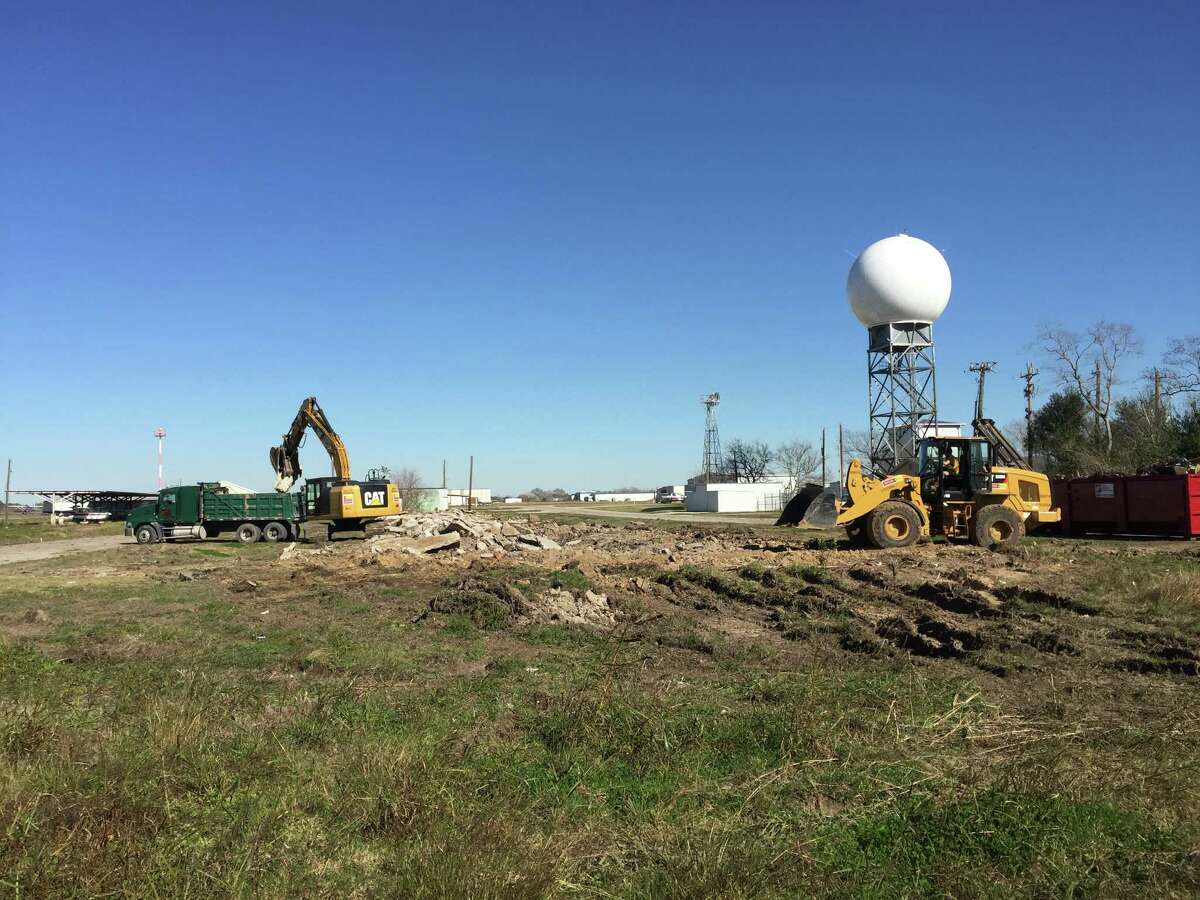 Phase I of the hangar development at Pearland Regional Airport will include demolition of two existing facilities and the construction of a new 23-unit t-hangar complex.