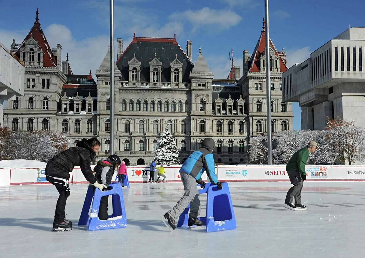 Empire State Plaza ice rink opens at 430 Tuesday