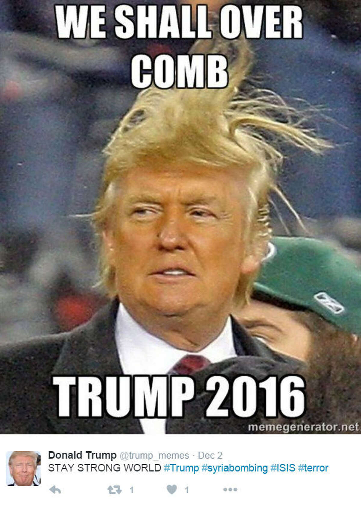 happy new year trump meme