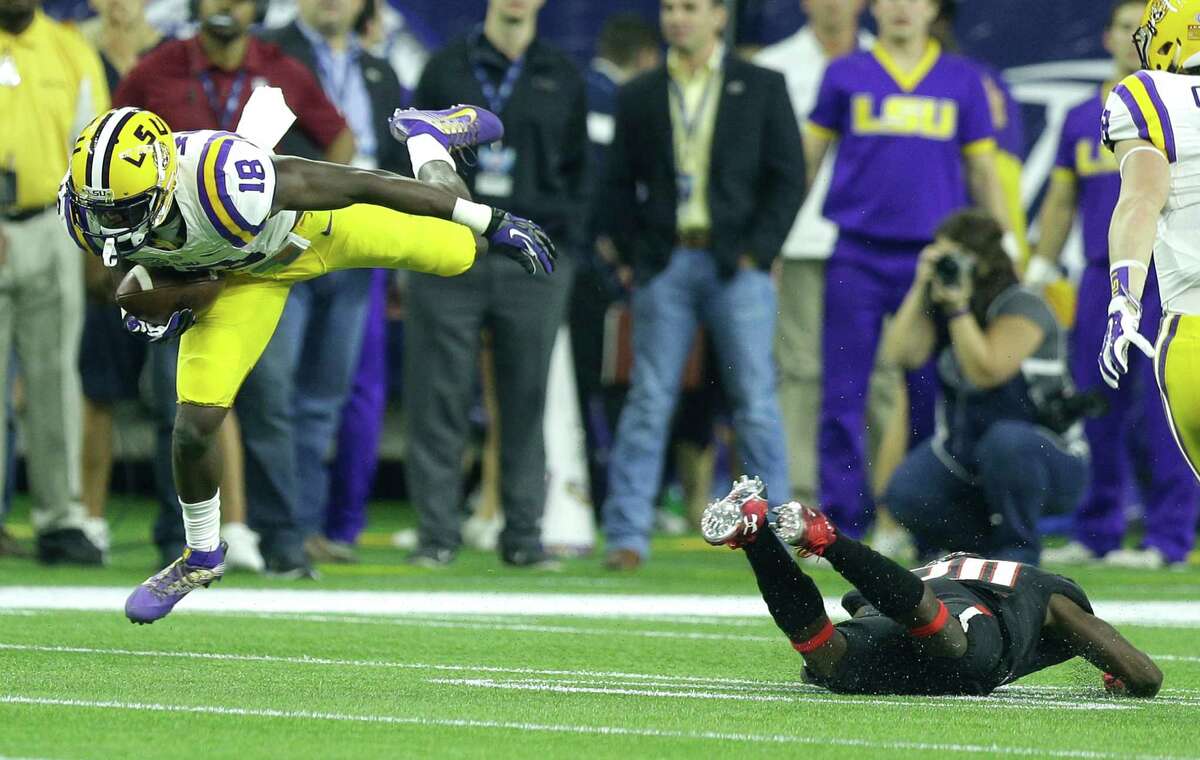 49. Tre’Davious White, CB, LSU Competitiveness and a feisty demeanor can only take a player so far. When combined with size (6-0, 191 pounds), length and speed, though, the full package will make said player a longtime starter at the next level. That’s White. He started at LSU for four years and was a stalwart at cornerback, whether he was aligned inside or out. He was the best cover corner in Mobile at the Senior Bowl and can be an asset running back punts as well.