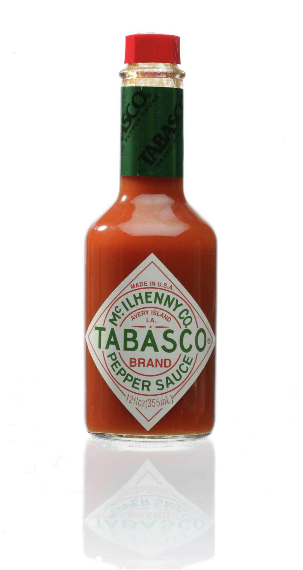 Original Tabasco sauce This clocks in at at between 2,500 and 5,000 Scoville units.
